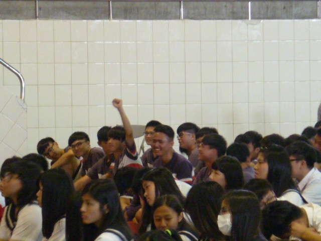 高中職職涯講座活動照片(Q&A時間),開新視窗