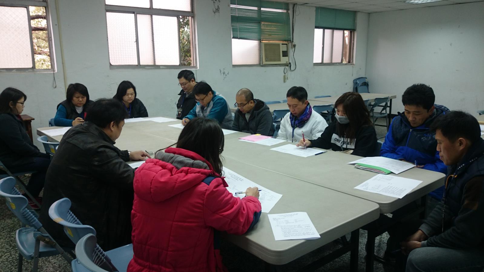 國中部生涯發展教育工作執行委員會期末會議,開新視窗