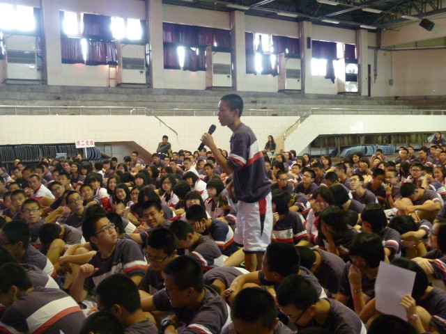 國八職場達人講座活動照片(Q&A時間) ,開新視窗