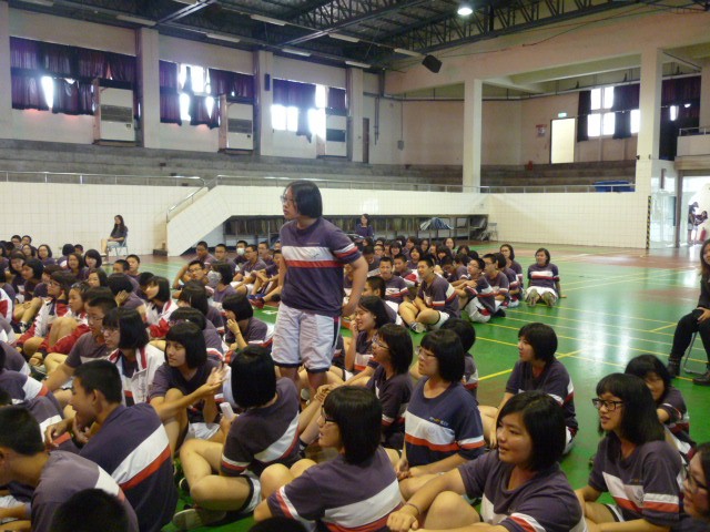 國八職場達人講座活動照片(Q&A時間) ,開新視窗