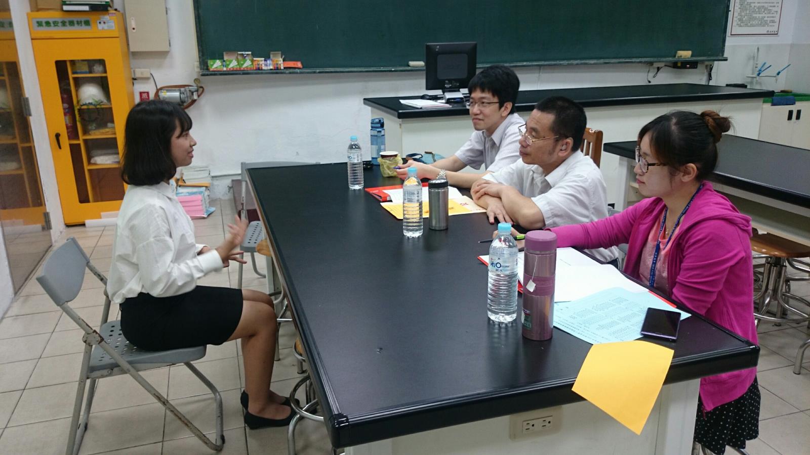 甄選入學模擬面試,開新視窗