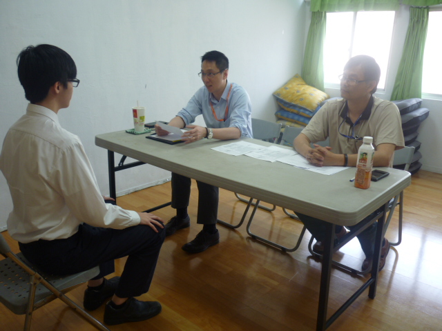 升大學模擬面試,開新視窗