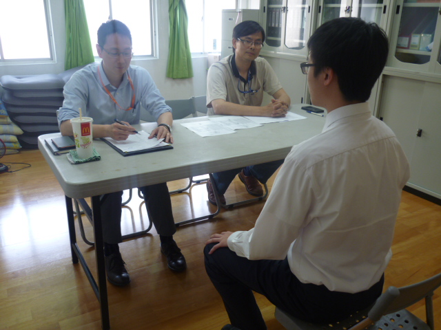 升大學模擬面試,開新視窗